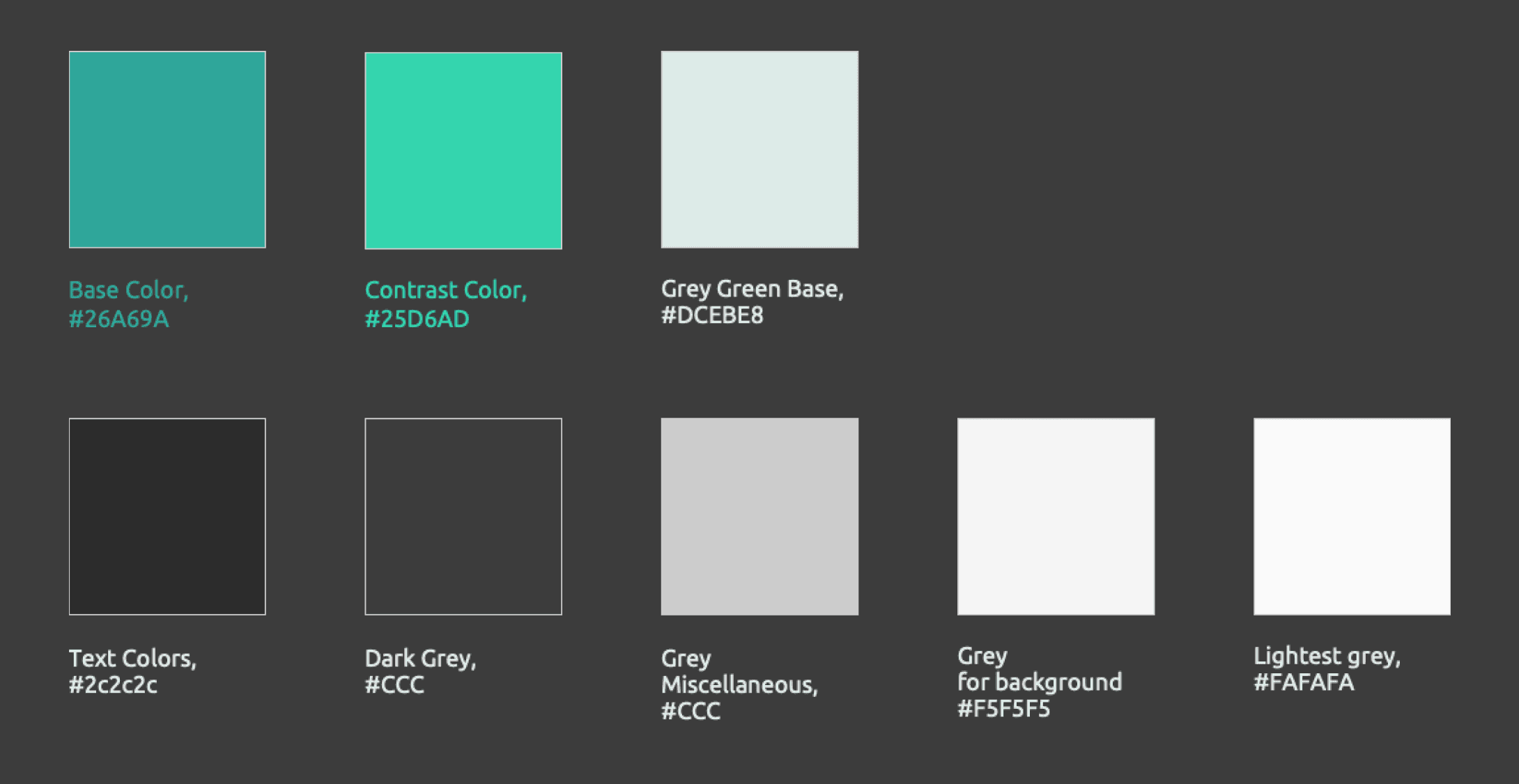 Croudify Color Palette