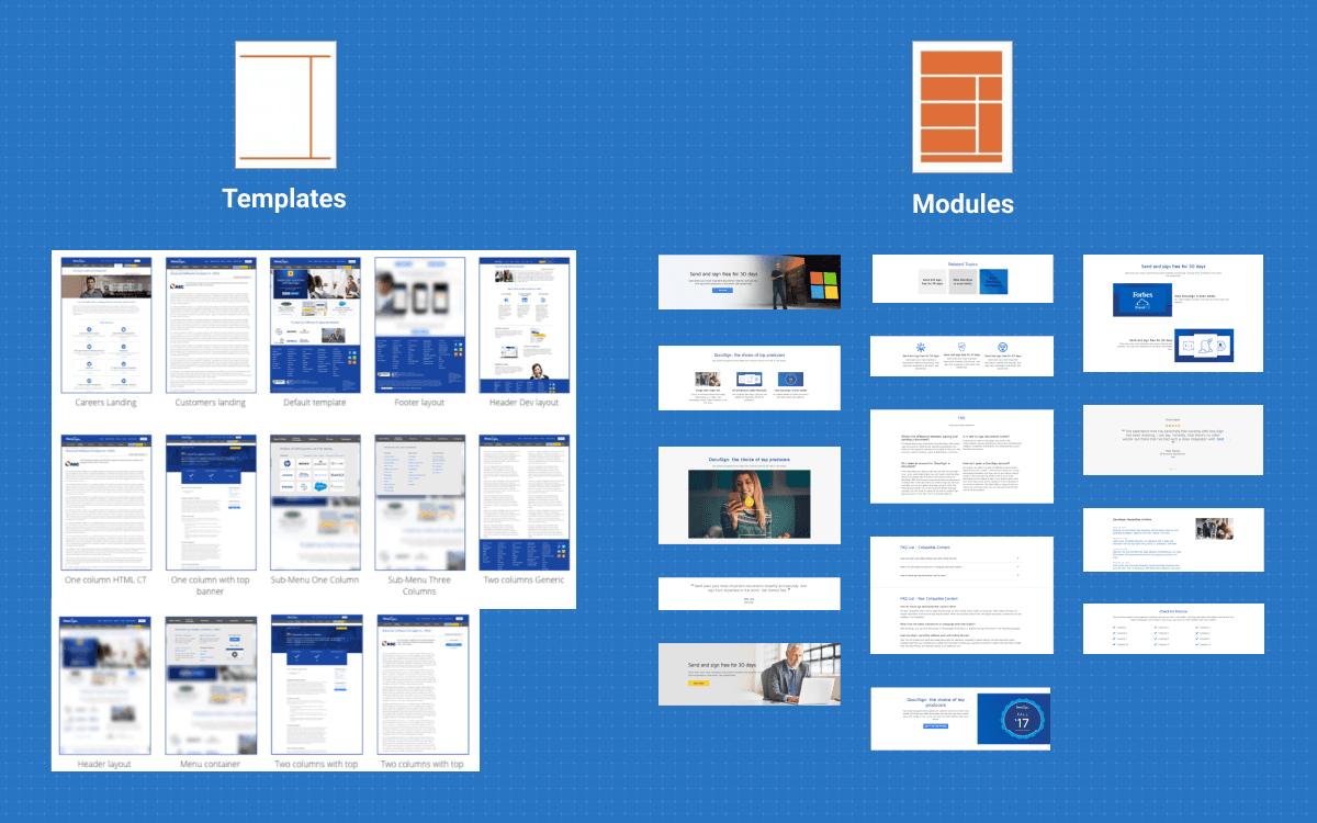 Template vs Module