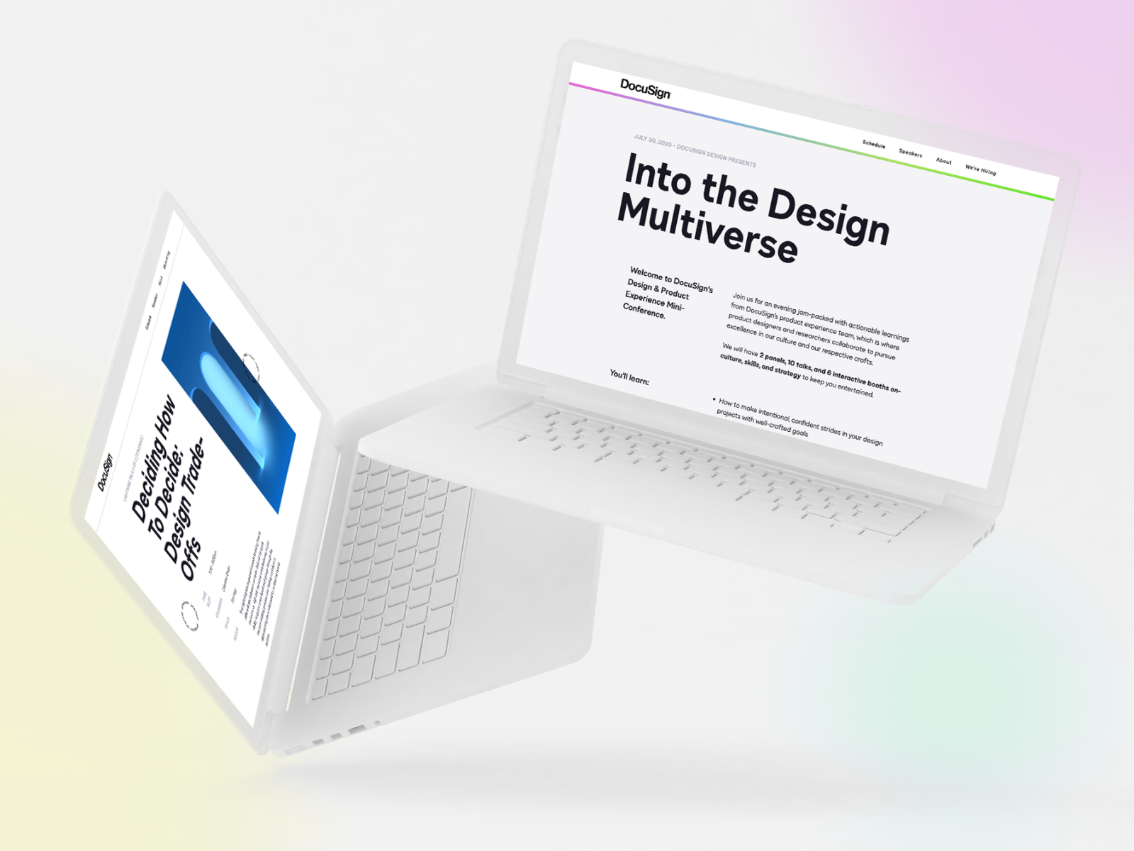 DocusignOliveWebsiteOnMac